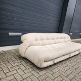 Cassina Soriana 4-seater sofa by Afra & Tobia Scarpa