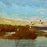 Flight of ducks