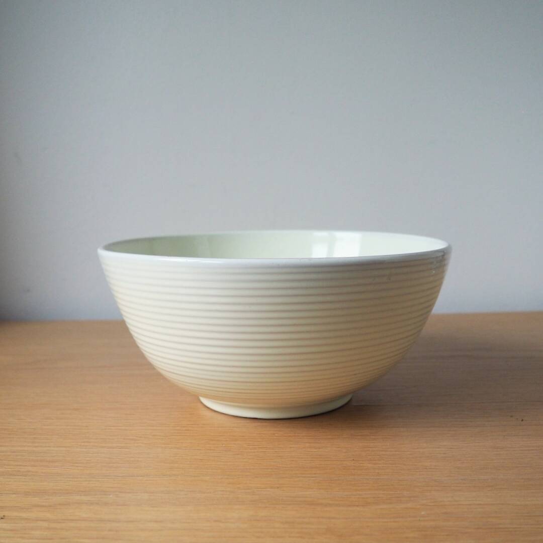 Adco ribbed bowl 1950s-1970s
