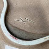 Large East German pottery bowl from the mid-century GDR by Strehla Keramik, 1960s.