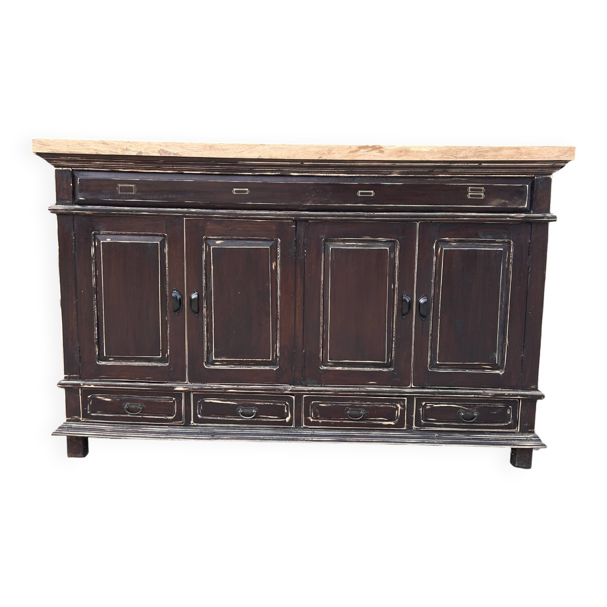 Meuble métier massif ébèné