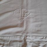 Ancien drap brodé 200*340