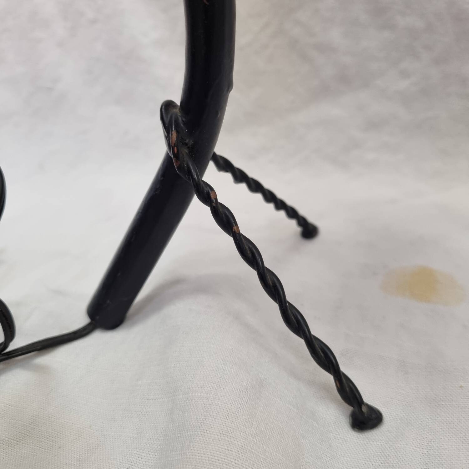 Brutalist bedside lamps