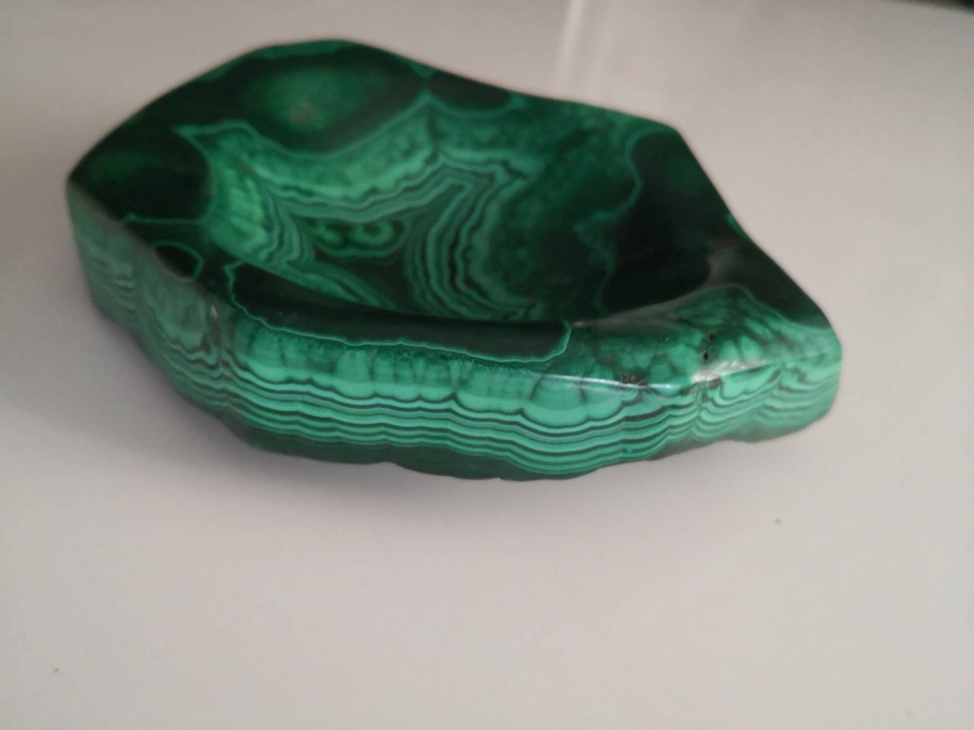 Malachite tray