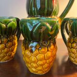 Porcelain and slip refreshment service, Vallauris circa 1940