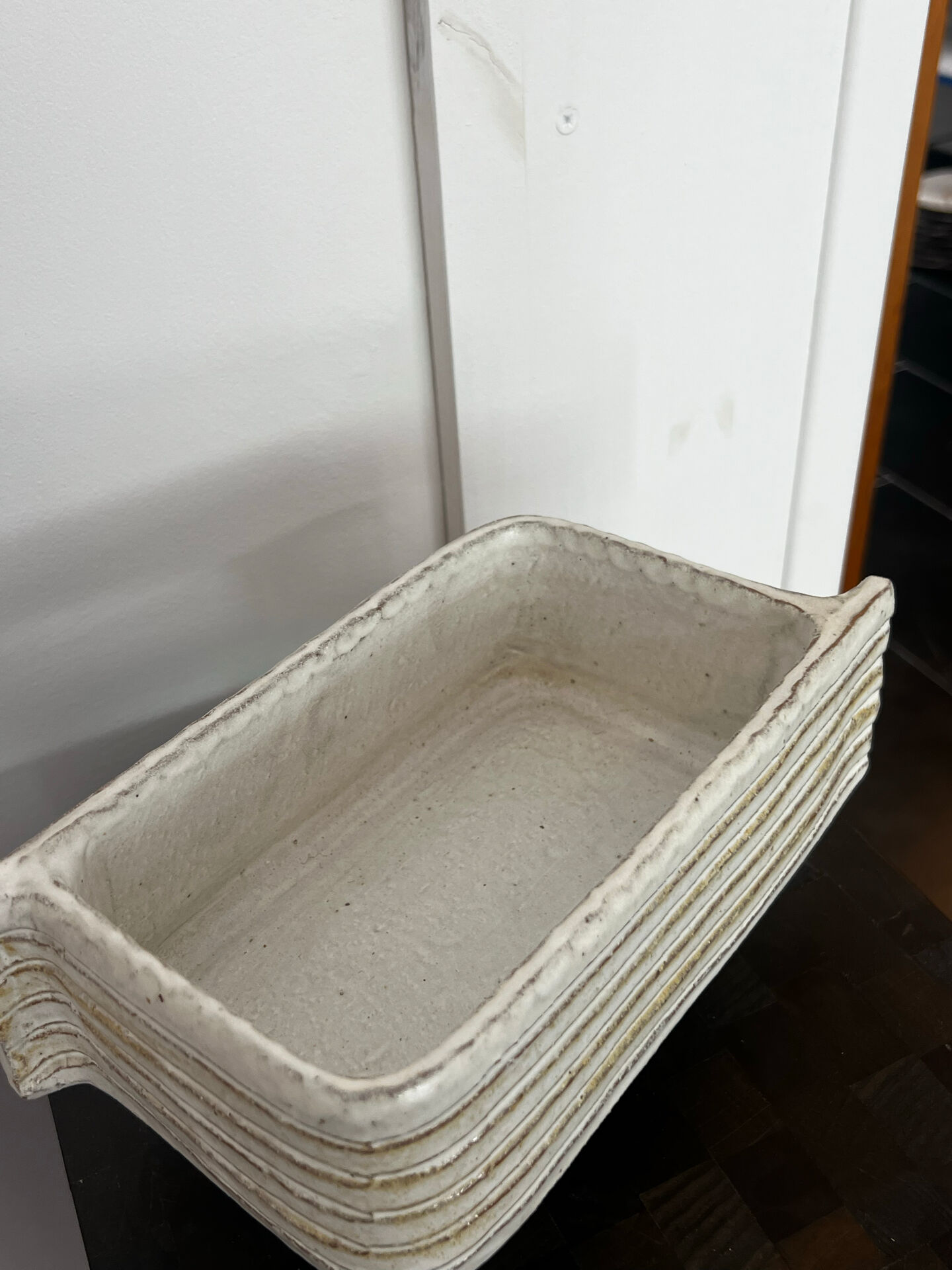 2 ceramic planters from the 1970s
