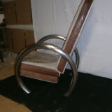 Steel armchair