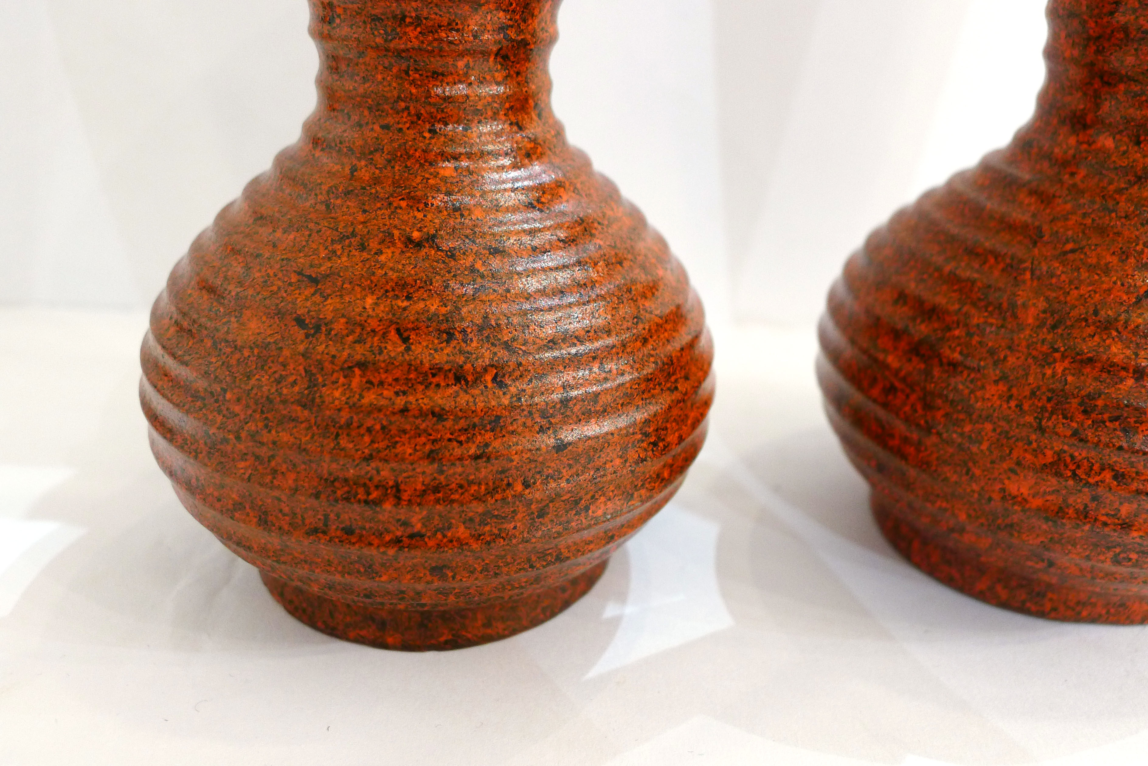 Paire de vases mats West Germany