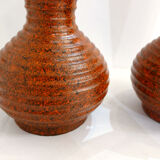 Pair of West Germany matte vases