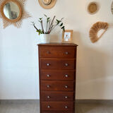 Vintage tall chest of drawers