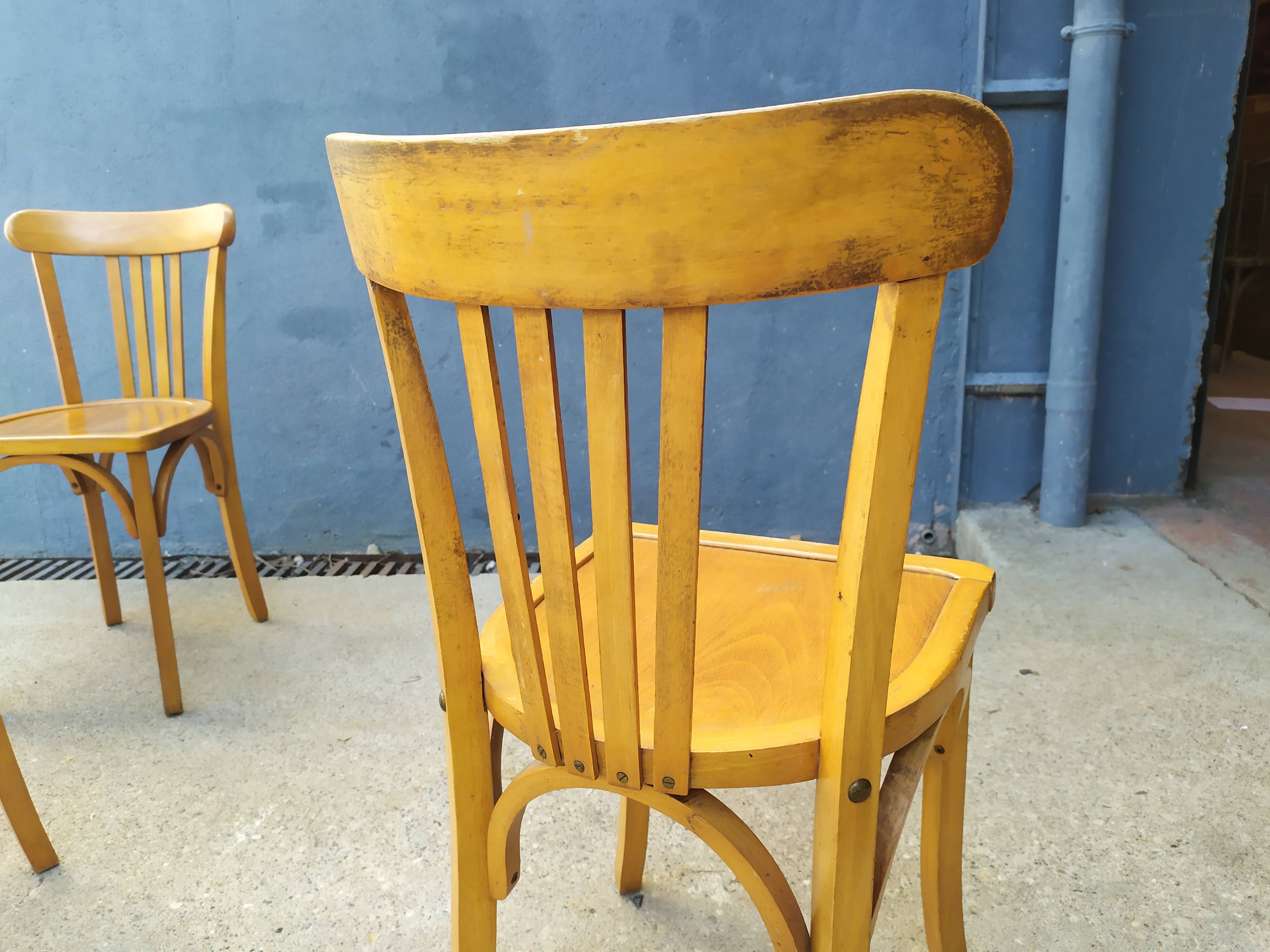 6 bistro chairs