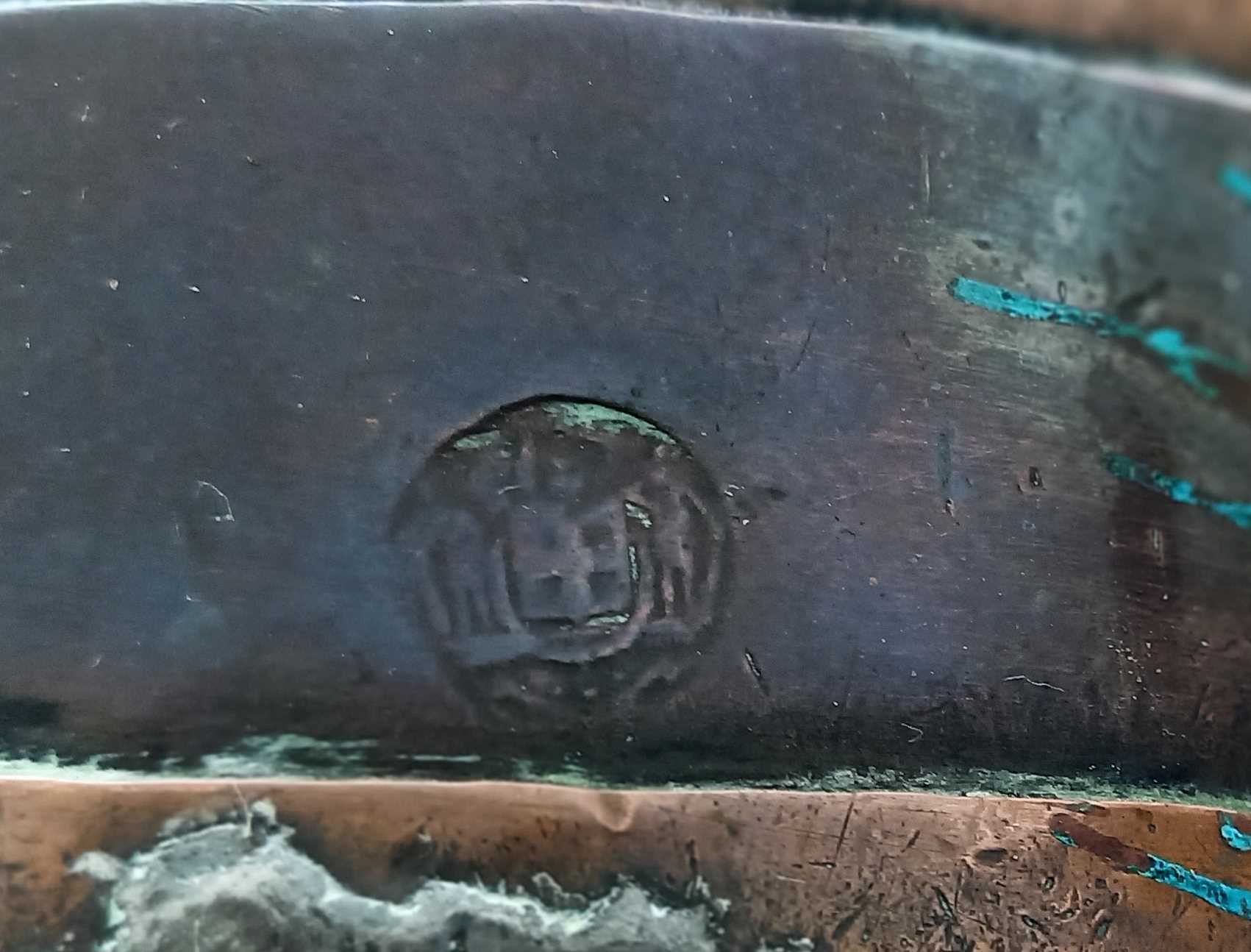 Red copper coal/ash bucket