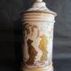Pharmacy pot, Paris porcelain Asian decoration with fine gold: Napoleon III
