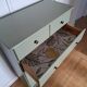 Chest of drawers Scandinavian green forest