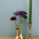 Chandelier - bougeoir vintage en laiton