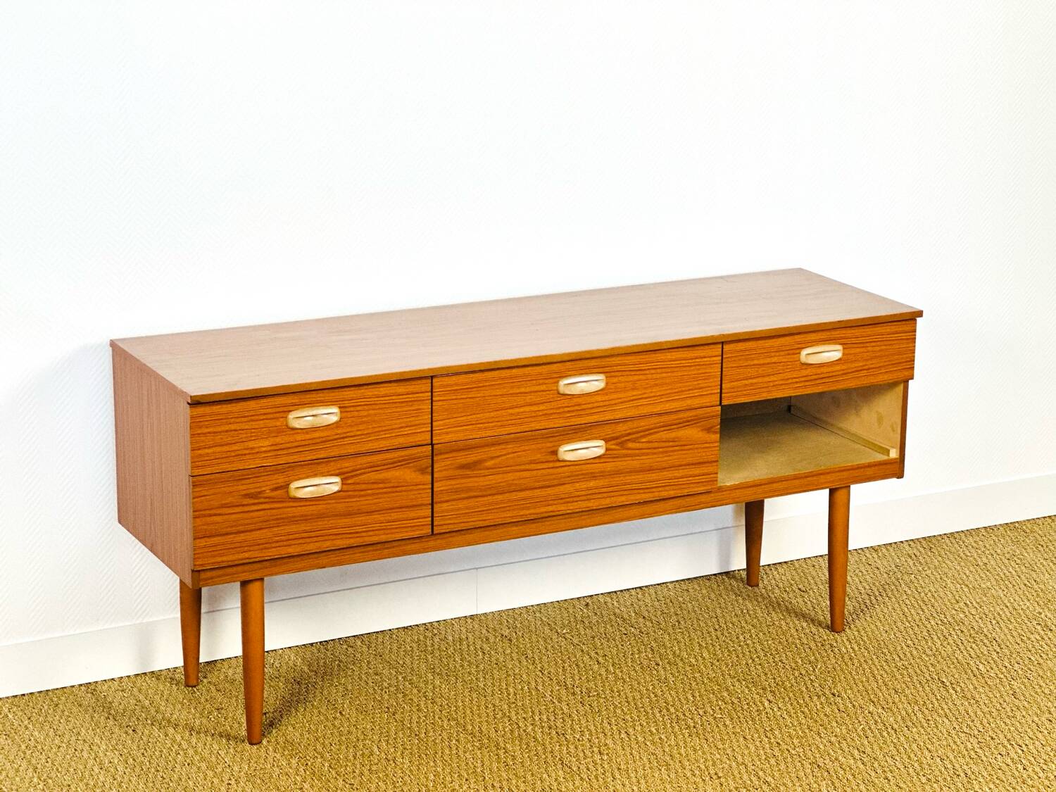 Vintage teak sideboard from the 1960s