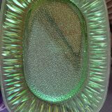 Rectangular serving dish and a tempered glass ravier Vereco 70s