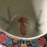 Antique Satsuma porcelain vase, Japan, late 19th-early 20th century