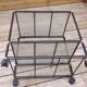 Perforated iron rolling table