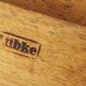 Paire de chaises Lübke années 1950 Vintage Allemagne