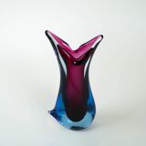 Vase, Murano glass, Italian design, 1960s, made in Italy