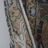 Vintage Caucasian Hunting Animal Pictorial Rug 9'2'' x 11'2''