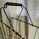 Scoubidou magazine rack, 1960s