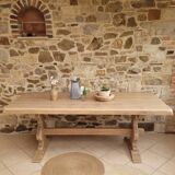 Table de ferme en chêne