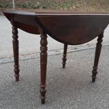 Table with fruit wood flaps, early 20th century