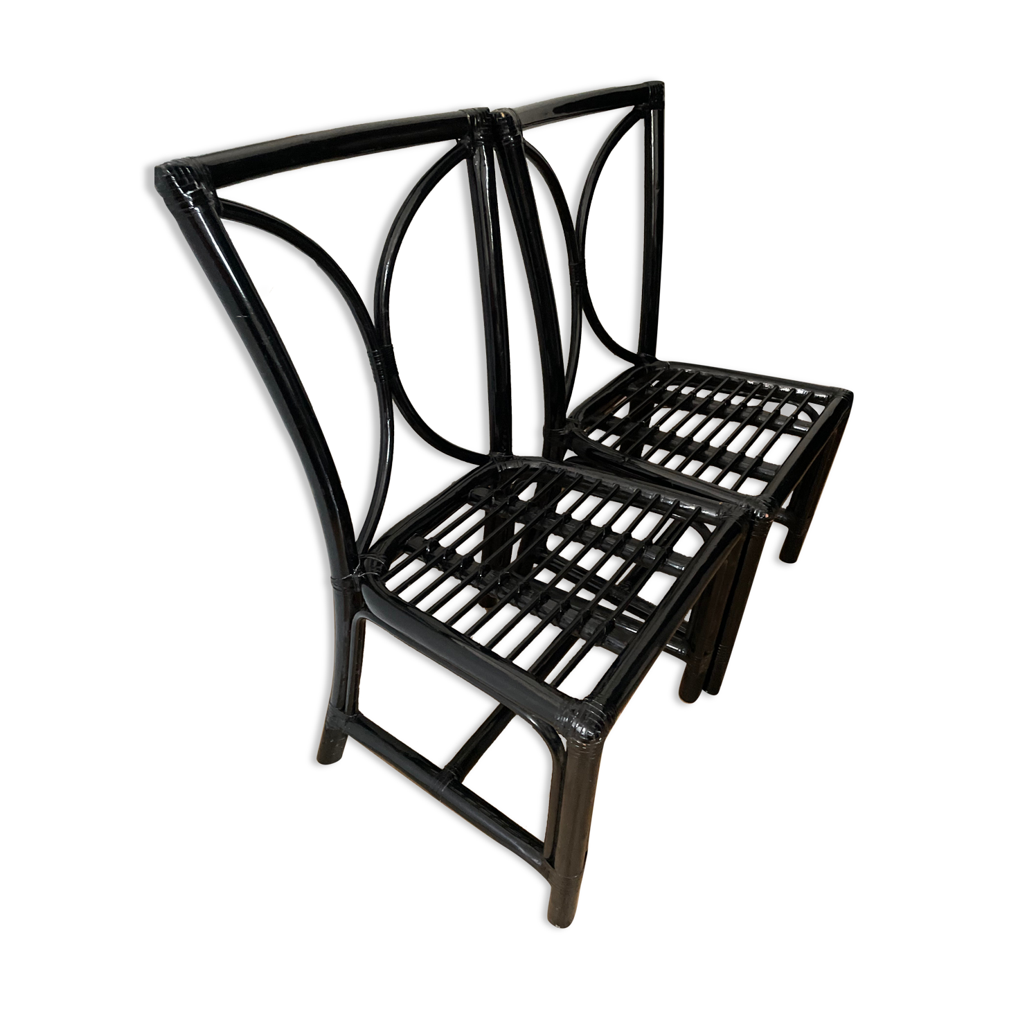 Vintage bamboo chair