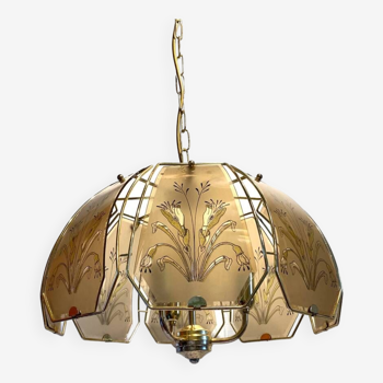 Lampe suspension vintage année 60