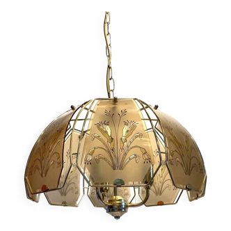 Lampe suspension vintage année 60