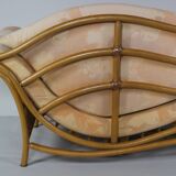 Vintage bamboo sofa or daybed