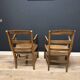 Ensemble de fauteuils provençaux antiques en bon état
