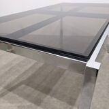 1970s glass dining table or desk