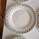 12 assiettes plates Choisy le Roi en terre de fer modèle 1212