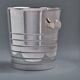 Christofle champagne bucket, silver-plated metal, Art Deco
