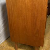 Cabinet de musique en teck rétro des années 50 par Nathan (vers 1960) Un fantastique an