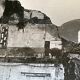 Photograph black and white silver print circa 1970 architecture