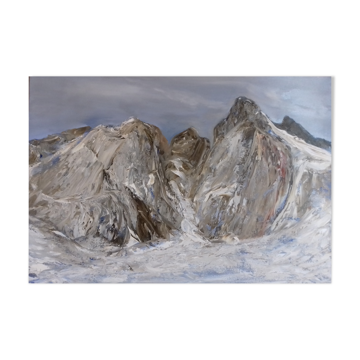 Mountain table "North Face of the Vignemale"