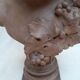 Buste de Bacchus enfant en terre cuite