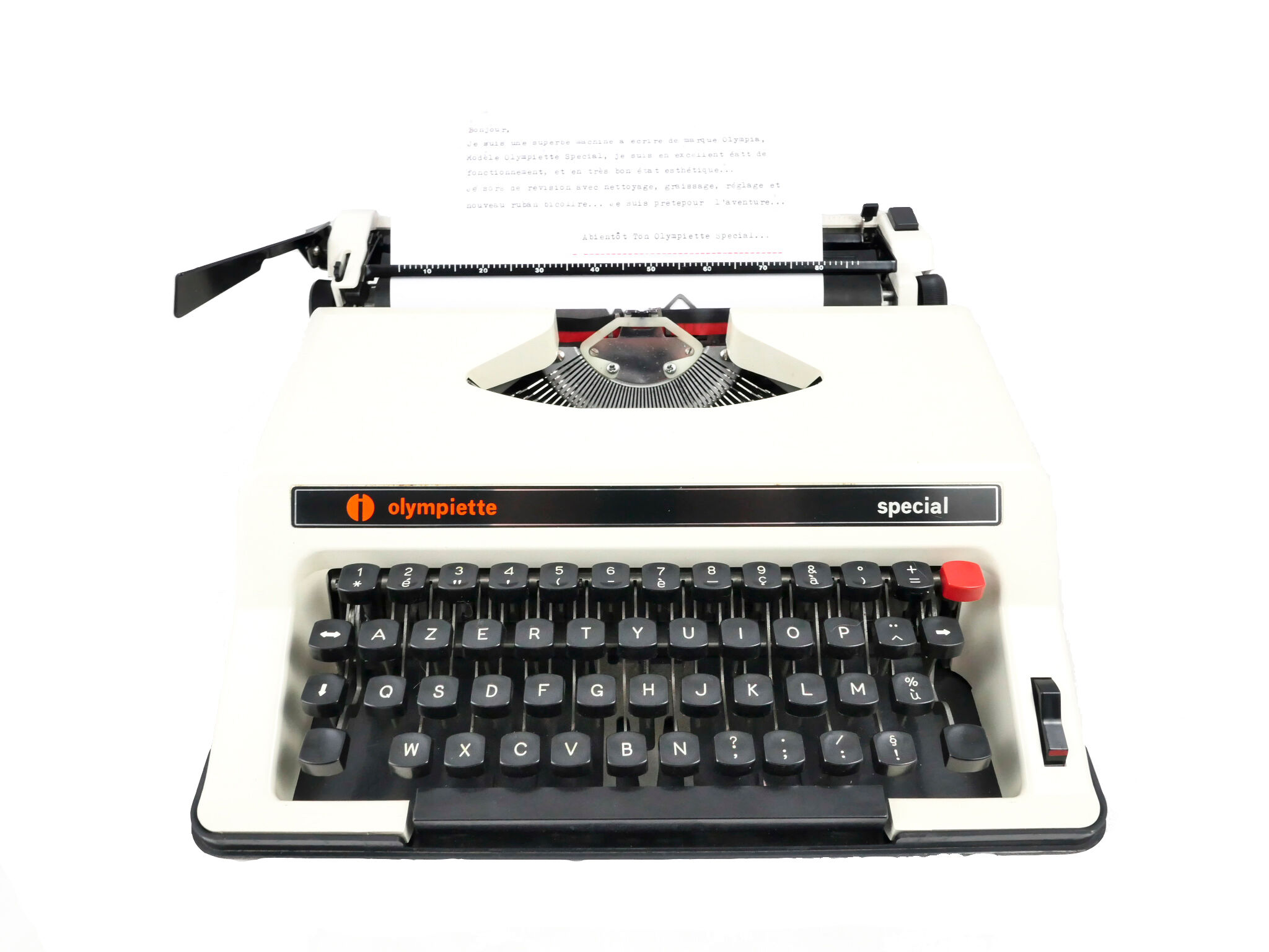 Machine-typer Olympiette Special Olympia