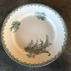 Flat hollow in earthenware st amandinoise st amand model lily of the valley