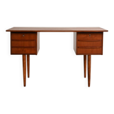 Bureau en teck scandinave, années 1960