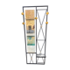 Wall-mounted coat rack mirror entrance 182x64cm vintage 1950s
