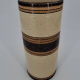 Ceramic scroll vase by Aldo Londi for Bitossi, Sahara model, Italy mid century