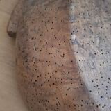 Large antique wooden bowl