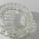 Vintage Murano glass ashtray - textured glass - timeless design from Italy in the 1950s.