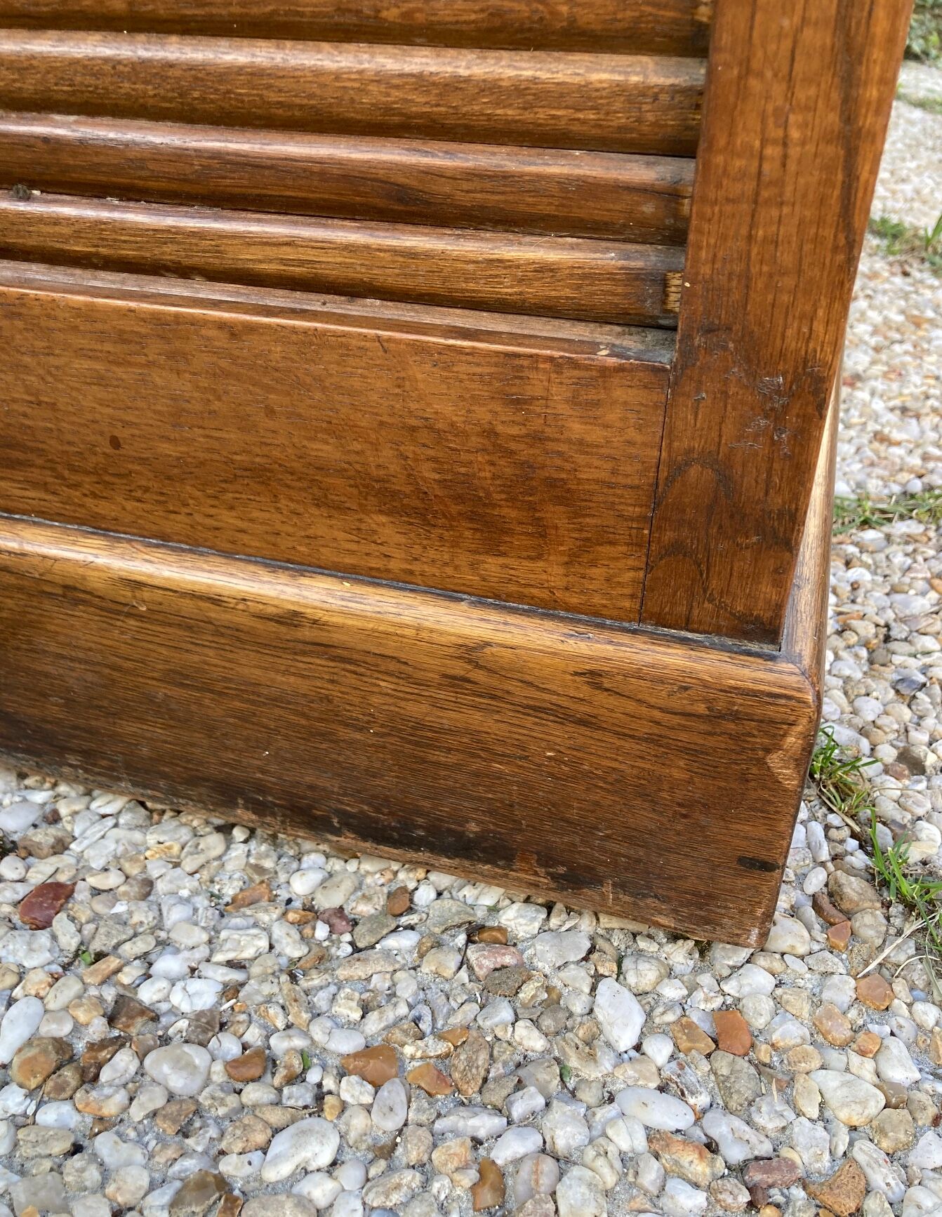 Vintage double curtain binder