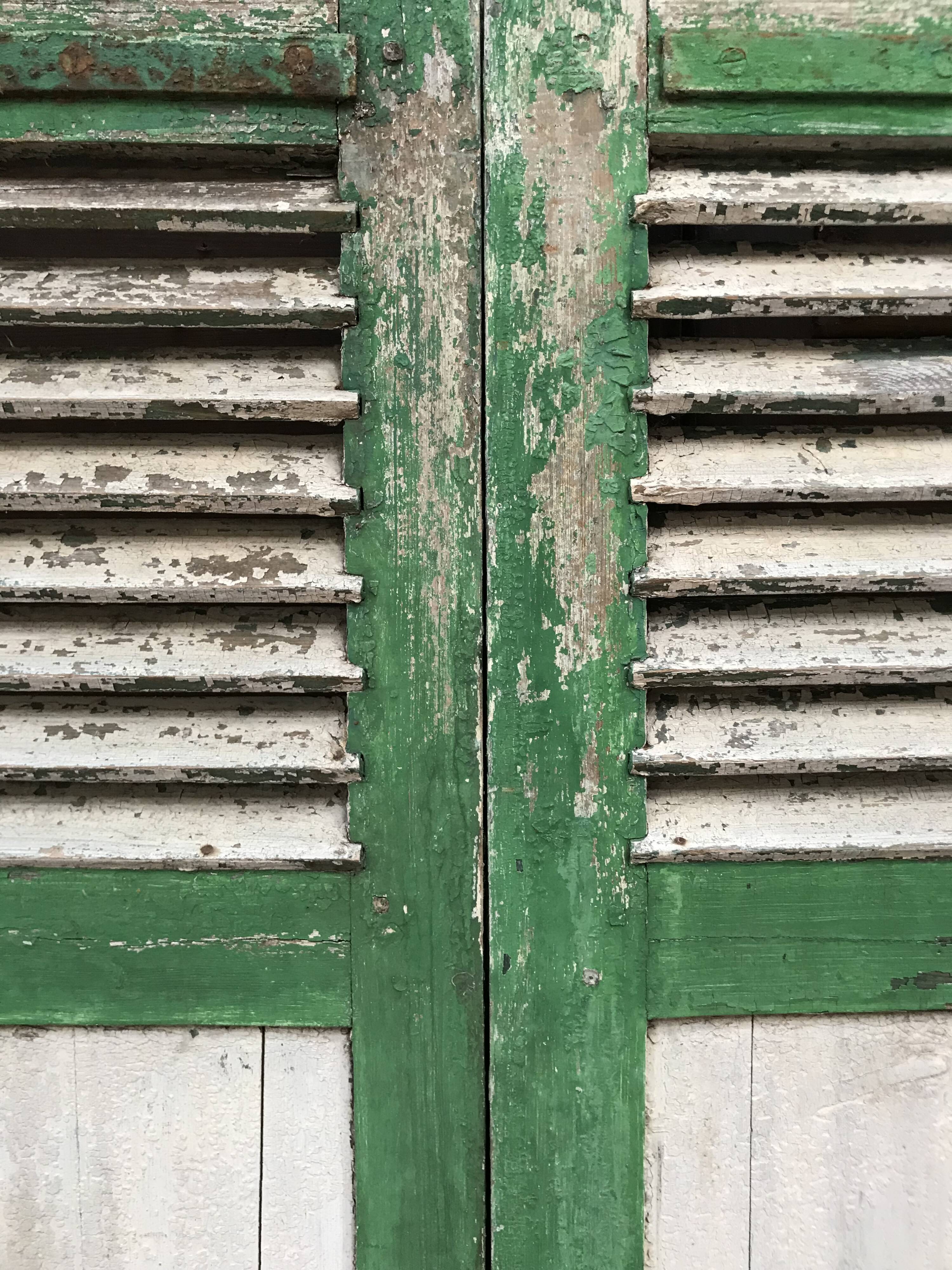 Old pair of shutters